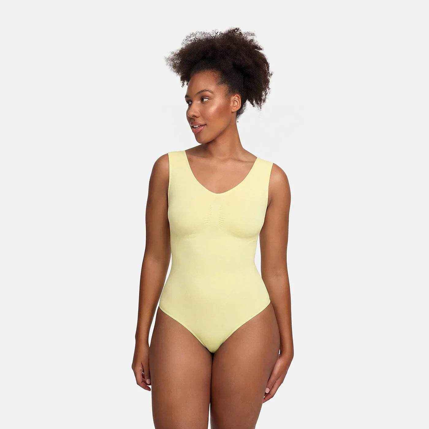 Tank Bodysuit Sculpting Shapewear mit String