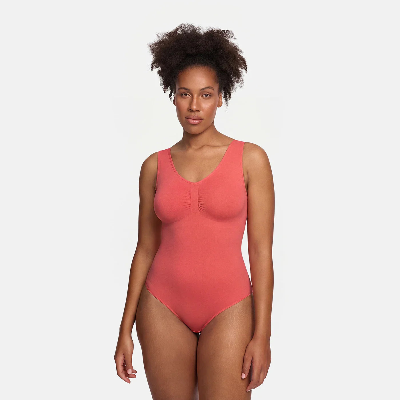 Tank Bodysuit Sculpting Shapewear mit Slip
