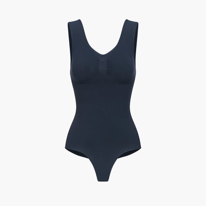 Tank Bodysuit Sculpting Shapewear mit String