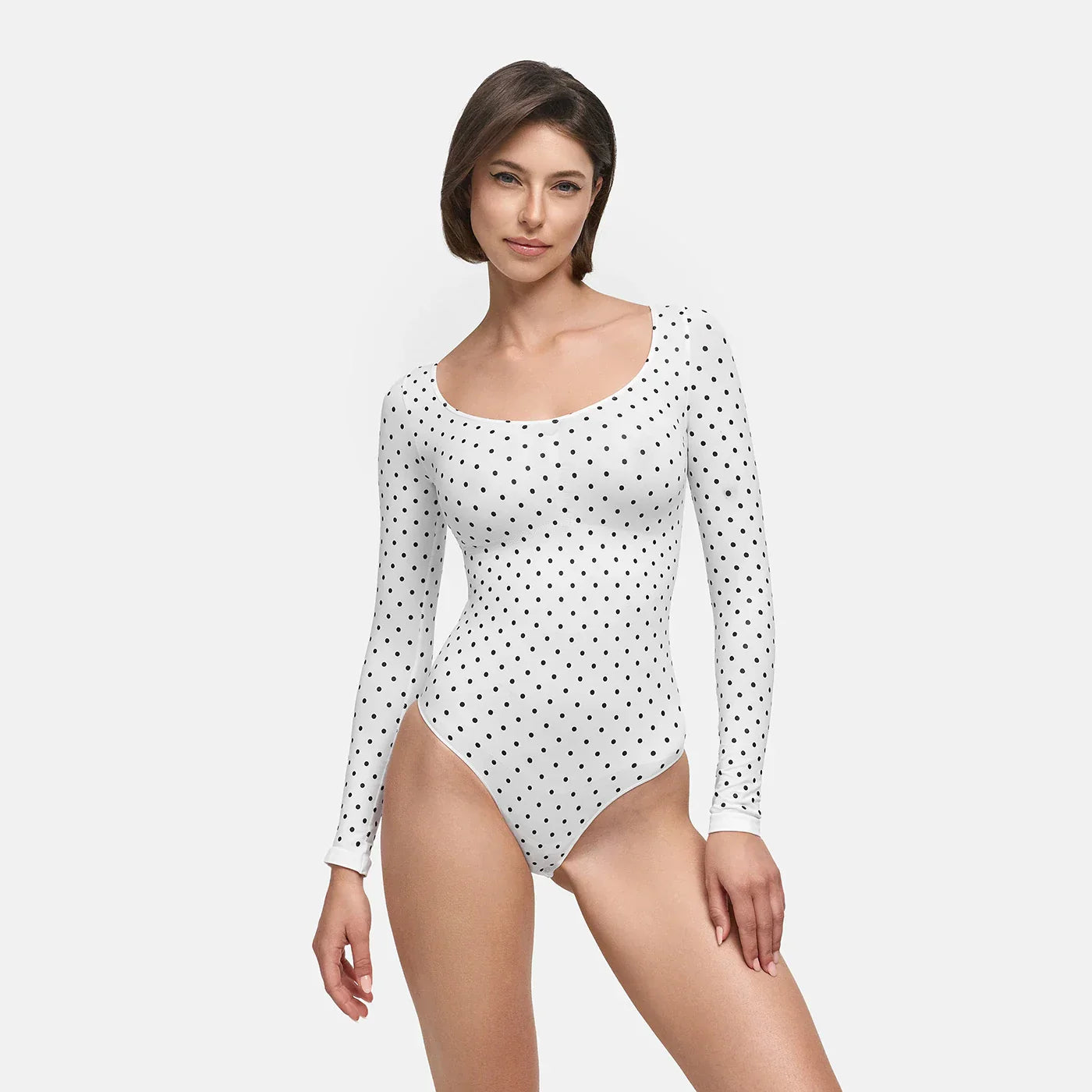 Bodysuit Sculpting Shapewear Longsleeve mit Slip
