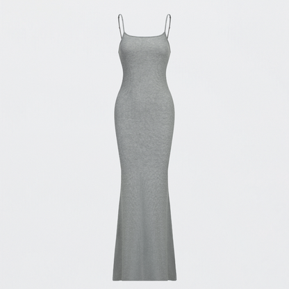 Ribbed Cami Maxikleid