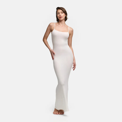Ribbed Cami Maxikleid