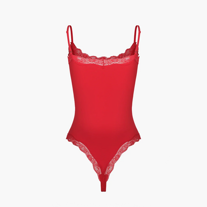 Bodysuit String mit Lace