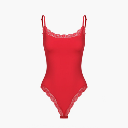 Bodysuit String mit Lace