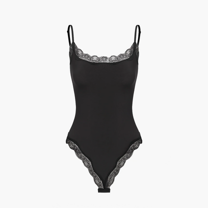 Bodysuit String mit Lace