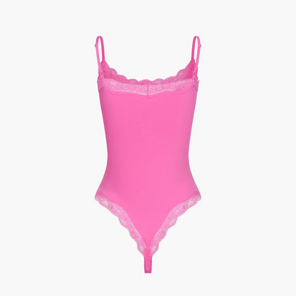 Bodysuit String mit Lace