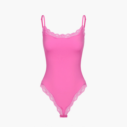 Bodysuit String mit Lace
